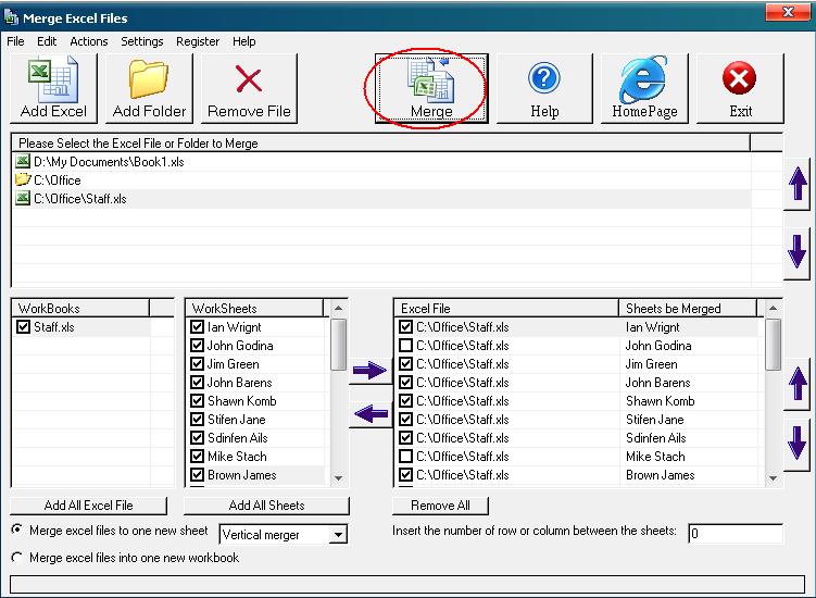 unire excel unire excel
