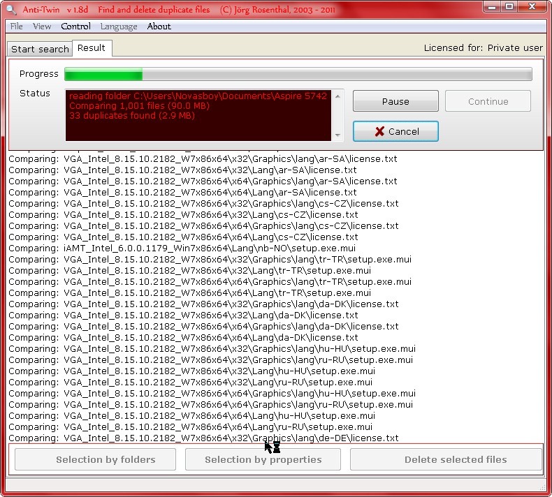 rimuovere file duplicati dal PC