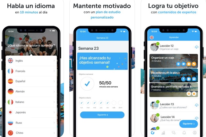  Le migliori applicazioni per l'apprendimento dell'inglese "width =" 540 "height =" 361 "/> </p>
<p> Uno dei punti di forza di Busuu è che avanzando con la lingua andrai <strong> assegnando </strong> e allo stesso tempo sarai <strong> in grado di ottenere certificati ufficiali </strong> che supportano il tuo livello di inglese Questo è particolarmente importante se vuoi imparare questa lingua per ottenere un buon lavoro. </p>
<p> <img decoding=