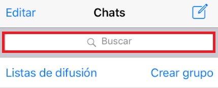  I migliori trucchi per WhatsApp "width =" 322 "height =" 130 "/> </p>
<p> Per trovare un messaggio specifico <strong> </strong>utilizzare la barra di ricerca <strong> </strong> che si trova nella parte superiore della finestra di <strong> Chat </strong> dell'applicazione. Questo ti darà tutte le conversazioni in cui è stata usata la parola o la frase che hai cercato. </p>
<p> <img decoding=