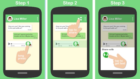  WhatsApp: come passare i messaggi vocali al testo "width =" 596 "height =" 338 "/> </p>
<p> Uno dei vantaggi di Textr è che l'app <strong> non ha limiti di tempo per i messaggi vocali </strong>. Cioè, non importa per quanto tempo il messaggio ricevuto, Textr lo trascriverà senza alcun problema. Il suo unico svantaggio è che <strong> dovrai essere connesso a Internet </strong> per usarlo. </p>
<p><!-- Start shortcoder --> </p>
<p class=