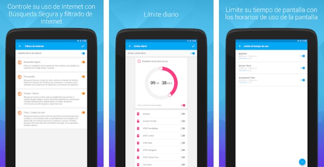  Le migliori app gratuite di controllo parentale "larghezza =" 660 "altezza =" 340 "/> </p>
<p> Infine, FamilyTime è un'ottima app per proteggere nostro figlio dagli estranei. Oltre a offrire un pulsante SOS <strong> </strong> per nostro figlio, ha anche una funzione di tracciamento dei contatti sospetta che ci avviserà di <strong> qualsiasi messaggio di testo inappropriato </strong> che arriva o viene inviato dal cellulare. </p>
<h2> <strong> My Serene: Parental Control </strong> </h2>
<p> <strong> My Serene: Parental Control </strong> è un'applicazione completamente gratuita progettata per proteggere nostro figlio da <strong> contenuti inappropriati </strong>. Grazie ad esso, puoi decidere a quali pagine web e app hai accesso, oltre a limitare l'uso di Internet che puoi fare su base giornaliera. Puoi scaricare l'applicazione in queste righe. </p>
<p><!-- Start shortcoder --> </p>
<p class=