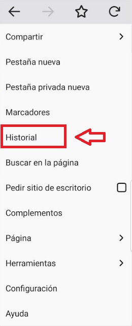  http://www.totasoftware.com/wp-content/uploads/2019/10/1570736317_664_www.softonic.com "width =" 202 "height =" 500 "/> </p>
<p> Già nella cronologia di navigazione puoi vedere le ultime pagine che hai consultato dal tuo cellulare. Nella parte inferiore della finestra apparirà l'opzione <strong> "Cancella cronologia esplorazioni" </strong>fai clic su di essa per continuare questo processo. </p>
<p> <img decoding=