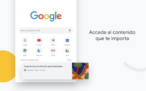  Interfaccia di Google Chrome per Android "larghezza =" 490 "altezza =" 305 "/> </p>
<p> <strong> Chrome </strong> è senza dubbio il browser <strong> per eccellenza </strong> che dovrebbe essere installato su qualsiasi smartphone Android. In effetti, è sorprendente che non sia standard sulla maggior parte dei dispositivi con questo sistema operativo. Grazie a Chrome, ti godrai <strong> navigazione sicura </strong><strong> veloce </strong> e difficilmente sprecherai le tue risorse mobili. </p>
<p> Uno dei grandi vantaggi di Chrome è che <strong> si sincronizza con il tuo account Google </strong>. In questo modo puoi recuperare le ricerche del tuo computer desktop. Oltre a tutto ciò, Chrome è in grado di <strong> rilevare la maggior parte dei malware </strong> delle pagine Web e include Google Translate integrato, quindi non avrai mai problemi a leggere le pagine Web. </p>
<p><!-- Start shortcoder --> </p>
<p class=