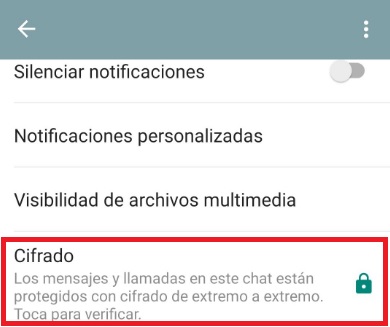  WhatsApp abilita la crittografia "larghezza =" 390 "altezza =" 327 "/> </p>
<p> Per fare ciò, apri la finestra di chat di WhatsApp e fai clic sul nome <strong> del contatto </strong> in questione. Vedrai che nel menu dei contatti c'è un pulsante chiamato <strong> "Crittografia" </strong>fai clic su di esso. Ora chiedi semplicemente al tuo contatto di scansionare il <strong> codice QR </strong> che appare sullo schermo o di confrontare la combinazione di 40 cifre con la loro. Se corrispondono, la password è crittografata correttamente. </p>
<h3> <strong> 3. Attiva notifiche di sicurezza </strong> </h3>
<p> Quando un telefono o un computer diverso accedono a una chat esistente dal tuo account WhatsApp, viene creato un nuovo codice di sicurezza <strong> </strong> con il dispositivo. L'applicazione offre la possibilità di inviare un messaggio al tuo cellulare quando questo codice di sicurezza cambia, potendo così sapere immediatamente se qualcuno ha effettuato l'accesso al tuo account. </p>
<p> <img decoding=