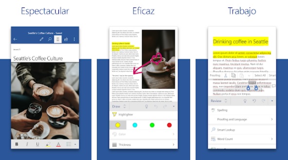  Interfaccia di Word per Android "larghezza =" 592 "altezza =" 329 "/> </p>
<p> Devi creare un documento, una presentazione o un foglio di calcolo ma non sei a casa o hai qualche attrezzatura nelle vicinanze? Non preoccuparti perché <strong> Microsoft Office </strong> ti eliminerà da questo problema con risultati completamente professionali. </p>
<p> A differenza della sua versione per computer desktop, le app nei diversi pacchetti Office per Android sono <strong> completamente gratuite </strong>. In questo modo avrai accesso a <strong> Word </strong><strong> Excel </strong> e <strong> PowerPoint </strong> dal tuo cellulare senza spendere un centesimo </p>
<p><!-- Start shortcoder --> </p>
<p class=