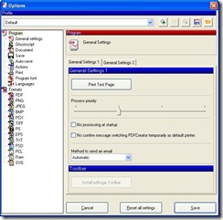 PDFCreator-options