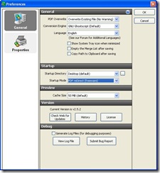 PDF reDirect-pref-general