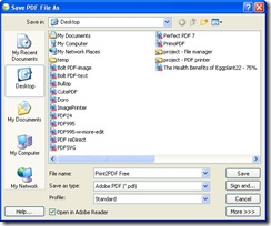 Print2PDF Free