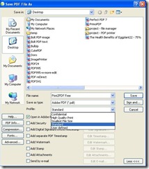 Print2PDF Free-more options
