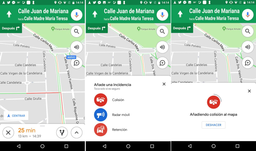  Interfaccia di Google Maps "width =" 840 "height =" 495 "/> </p>
<p> <strong> Google Maps </strong> è senza dubbio l'applicazione per telefono Android più utilizzata per <strong> per spostarsi dentro e fuori dalla città </strong>. Questo ha assolutamente tutto per noi per raggiungere la nostra destinazione il più rapidamente possibile, a piedi, con i mezzi pubblici o in auto. </p>
<p> Google Maps offre <strong> informazioni in tempo reale sul traffico </strong> della tua città, posizione dei negozi e punti di interesse, percorsi preimpostati dagli utenti e, naturalmente, la possibilità di <strong> utilizzare il dispositivo come GPS </strong>. Oltre ad essere totalmente gratuito, è un'app molto versatile e ricca di funzionalità nascoste. Non ci credi Vi lasciamo alcuni dei più interessanti nel seguente articolo. </p>
<p><!-- Start shortcoder --> </p>
<p class=
