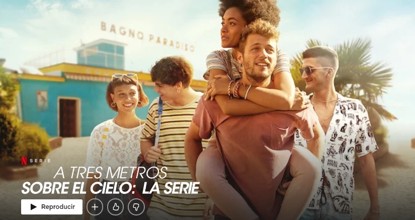 Tre metri sopra il cielo "larghezza =" 600 "altezza =" 318 "/> </p>
<p> Sicuramente ti ricordi il mitico film per adolescenti interpretato da Mario Casas e basato sul romanzo di Federico Moccia. Nell'adattamento <strong> di Netflix </strong> cambieremo i protagonisti e ci concentreremo sulla storia romantica <strong> di Ale ed Estate </strong>. L'amore per i giovani ritorna, spiagge da sogno, feste folli, vari intrecci e, naturalmente, molta ma molta passione. Perfetto per un'estate rinfrescante. </p>
<p> <strong> VEDI TRE METRI SUL CIELO SU NETFLIX </strong> </p>
<h2> <strong> High Seas </strong> </h2>
<p> <img decoding=