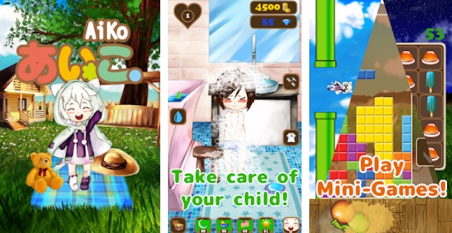  Interfaccia Aiko "larghezza =" 640 "altezza =" 330 "/> </p>
<p> Se invece di avere un animale domestico quello che vuoi è un bambino <strong> di cui occuparti dal tuo cellulare </strong>ti consigliamo di dare un'occhiata a <strong> Aiko </strong>. Con una splendida grafica ideale per gli amanti degli anime, questa app ci invita a creare uno scatto on demand. Ed è che possiamo personalizzare anche il più piccolo dettaglio per il nostro piccolo o piccolo. </p>
<p> Il gameplay di AiKo <strong> </strong> è esattamente quello che ti aspetteresti da un buon titolo di animale domestico virtuale. Potremo vestirci, nutrirci, fare una bella doccia e giocare con nostro figlio grazie ai suoi numerosi <strong> mini-giochi </strong>. Questi ti consentono di sbloccare tutti i tipi di contenuti aggiuntivi nel gioco, come nuovi personaggi, set e oggetti da decorare o condividere con il nostro piccolo. </p>
<p> Con molto da fare e ore e ore di divertimento, AiKo è un gioco eccellente per e <strong> mular che ha un bambino virtuale sul nostro cellulare </strong>. È anche completamente gratuito, il che è sorprendente considerando la quantità di contenuti nel gioco. </p>
<p><!-- Start shortcoder --> </p>
<p class=