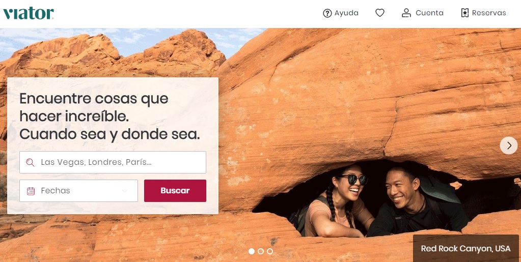 Sito web Viator "larghezza =" 640 "altezza =" 322 "/> </p>
<p> <strong> Utile per: </strong> </p>
<ul>
<li> Tour e attività del libro </li>
</ul>
<p> Viator appartiene a Tripadvisor ed è uno dei più grandi siti web dove <strong> prenota tour </strong><strong> escursioni </strong> e ogni tipo di attività in tutto il mondo. Ha un catalogo sorprendente, con <strong> più di 60.000 diverse </strong> attività distribuite in tutto il mondo. Viator si distingue per essere un sito Web affidabile e con <strong> molta varietà </strong>qui troverai di tutto, dalle visite guidate alle cene, i biglietti, i percorsi con i locali, ecc. In effetti, il Web offre anche esperienze online in modo da poterle godere da casa senza doversi preoccupare di COVID-19. In modo simile a GetYourGuide, Viator ha milioni di utenti, quindi troverai <strong> opinioni varie </strong> per ogni esperienza sul web. Inoltre, tendono ad offrire ogni tipo di aiuto ai viaggiatori che non parlano la lingua locale, evidenziando quali attività sono disponibili in spagnolo o se è disponibile un'audioguida nella lingua. Senza dubbio, questa è una delle pagine relative alla prenotazione delle attività a destinazione. </p>
<p> Puoi scaricare l'app <strong> Viator </strong> in modo rapido e sicuro sotto queste linee o visitare il loro sito Web facendo clic su <strong> qui </strong>. </p>
<p class=