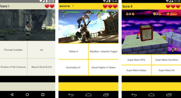 Quiz sui videogiochi "width =" 640 "height =" 348 "/> </p>
<p> Come puoi immaginare, <strong> Video Games Quiz </strong> è un'app banale in cui tutte le tue domande si concentreranno sul mondo dei videogiochi. Il funzionamento del gioco è molto semplice: ogni domanda ci mostrerà un'immagine <strong> di un videogioco </strong> e dobbiamo <strong> conoscere il suo titolo </strong> tra le sue quattro possibili risposte. Uno dei punti di forza del quiz sui videogiochi è che offre una vasta gamma di domande, quindi difficilmente vedrai apparire lo stesso titolo due volte. Molto divertente e anche completamente gratuito. </p>
<p><!-- Start shortcoder --> </p>
<p class=