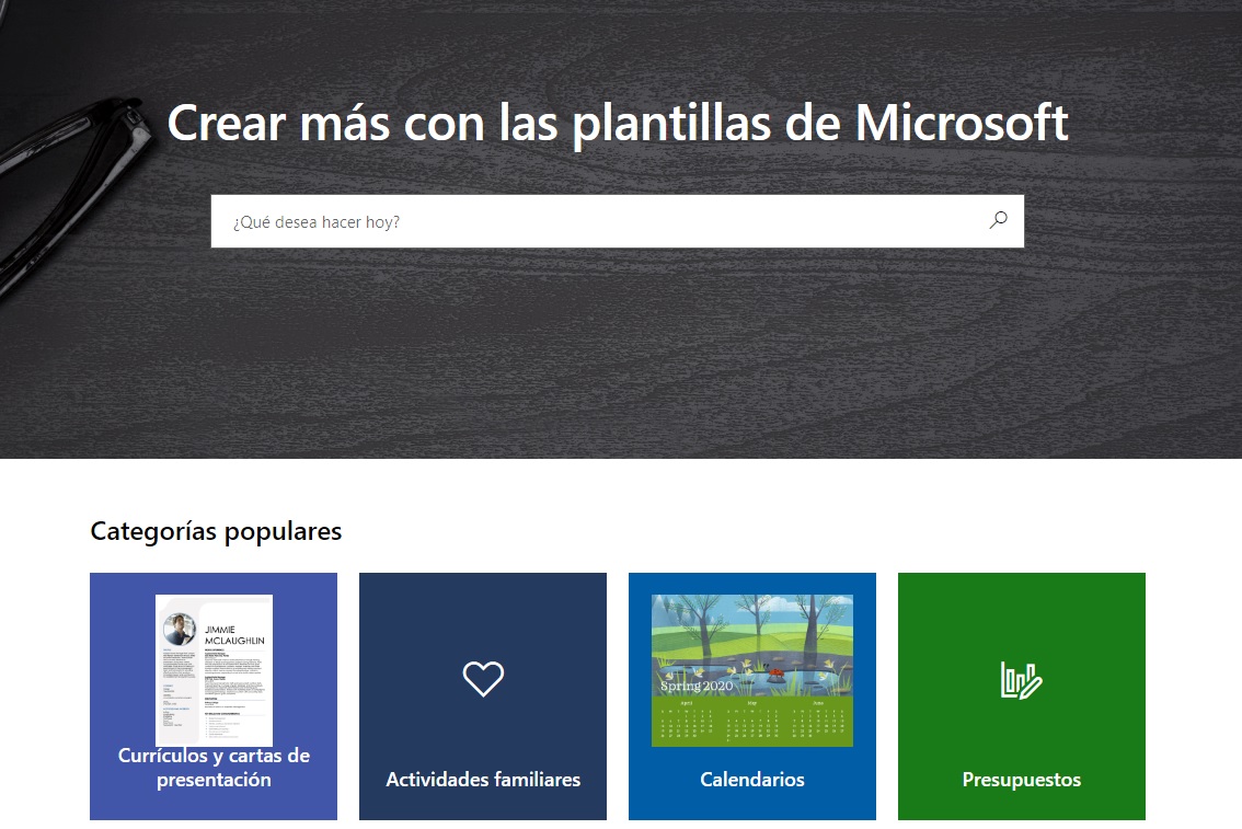  Pagina ufficiale di Microsoft Office "larghezza =" 600 "altezza =" 401 "/> </p>
<p> Per iniziare la nostra selezione, ovviamente, ti consigliamo il sito Web ufficiale di Office. Ha una grande selezione <strong> di modelli </strong> per Word, Excel, PowerPoint, Access e Visio. Questi sono perfettamente classificati in categorie sia per programma che per funzione. Quindi troverai una selezione di modelli per fare curriculum, altri per fare presentazioni, brochure, calendari, fatture, newsletter e una miriade di altre opzioni. </p>
<p> La maggior parte dei modelli nella pagina ufficiale di Office sono completamente <strong> </strong> e sono davvero facili da installare, specialmente se si utilizza la versione online della suite Office. Oltre a tutto ciò, esiste anche un pacchetto premium <strong> </strong> di modelli accessibile solo a tutti gli utenti di Microsoft 365. È senza dubbio la prima pagina che dovresti visitare per scaricare un buon modello di Office. </p>
<p> <strong> VAI A OFFICE.COM </strong> </p>
<h2> <strong> Template potenziato </strong> </h2>
<p> <img decoding=