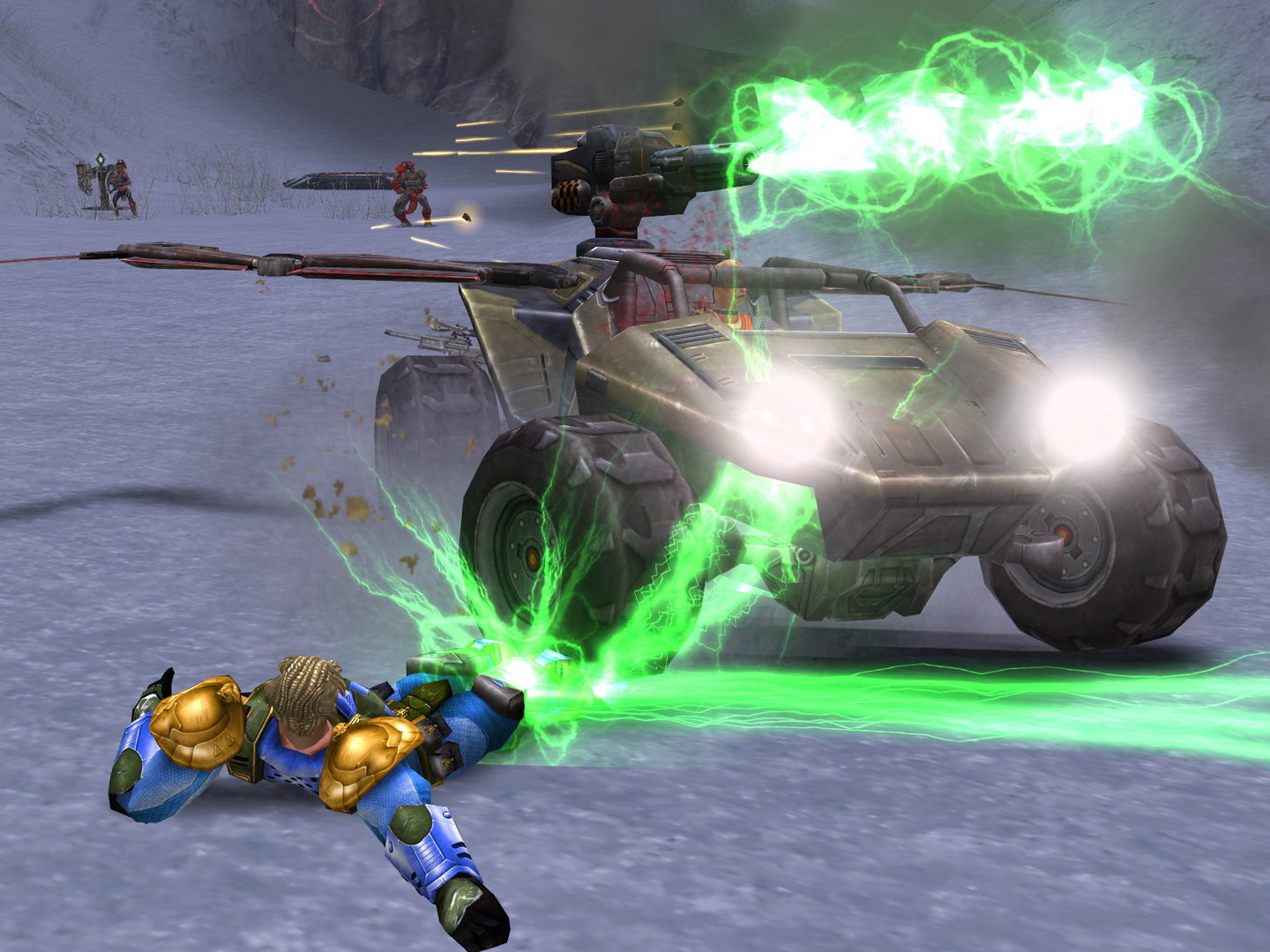  Unreal Tournament 2004 "width =" 1440 "height =" 1080 "/> </p>
<p> Potrebbero essere passati molti (ma molti!) Anni dall'uscita di <strong> Unreal Tournament 2004 </strong>ma il gioco rimane uno dei titoli più divertenti da giocare online. Va bene tutto in questo <strong> FPS multiplayer </strong> per un totale di <strong> 32 giocatori </strong>. Crea semplicemente il tuo personaggio, scegli il tipo di mappa e l'obiettivo del gioco e possa vincere il migliore. Non aspettarti una grafica mozzafiato o un argomento molto profondo, perché in Unreal Tournament l'unica cosa che conta è far esplodere il tuo rivale e divertirti. Per dirla in poche parole, Unreal Tournament 2004 è puro divertimento. Puoi scaricare il titolo nel link che troverai sotto queste righe. </p>
<p class=