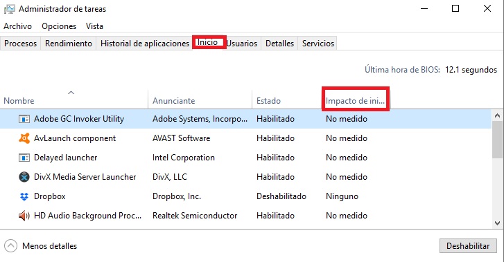  Trucchi per velocizzare Windows 10 "larghezza =" 600 "altezza =" 313 "/> </p>
<p> È molto comune che col passare del tempo il nostro PC Windows 10 inizi a funzionare <strong> sempre più lentamente </strong> al punto da frustrare i suoi utenti. Ed è che, sebbene ci troviamo di fronte a un eccellente sistema operativo, fattori come file temporanei in eccesso, bloatware o programmi che consumano molte risorse finiscono per incidere sulle sue prestazioni. </p>
<p> Esistono numerosi trucchi che possono velocizzare un computer Windows 10 in un batter d'occhio. Due dei più efficaci sono <strong> aggiornare il sistema operativo </strong> e <strong> disattivare i programmi </strong> che hanno un grande impatto sull'avvio del computer. Se entrambi non ti hanno dato risultati, niente paura, sotto queste righe abbiamo una guida approfondita con tanti accorgimenti per recuperare la velocità del tuo PC. </p>
<p class=