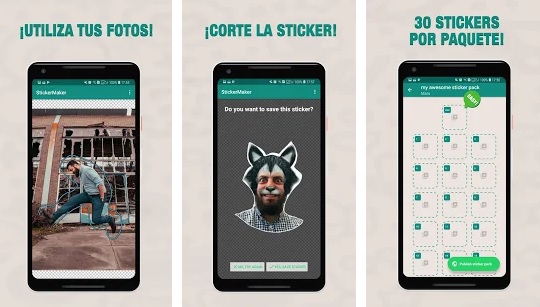  Creatore di adesivi "width =" 540 "height =" 307 "/> </p>
<p> Se sei un fan di WhatsApp, probabilmente odi la scarsa selezione di adesivi dell'applicazione. Perché non crearne uno tuo? Con <strong> Sticker Maker </strong> è semplice come scegliere la tua foto, seguirla con il dito e … ora è pronta per essere utilizzata su WhatsApp! </p>
<p> Sticker Maker si distingue per essere un'applicazione <strong> veramente facile da usare </strong> e che offre risultati francamente sorprendenti. Con esso puoi creare i tuoi pacchetti di adesivi in ​​un batter d'occhio e farli apparire su WhatsApp. Se sei interessato a sapere come, fai clic <strong> qui </strong> per leggere la nostra guida passo passo all'applicazione. </p>
<p> Puoi scaricare Sticker Maker in modo rapido e sicuro sotto queste righe. </p>
<p class=