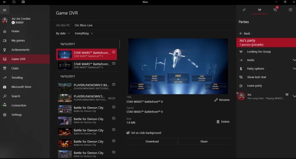  Xbox per PC "width =" 600 "height =" 323 "/> </p>
<p> Quest'anno è senza dubbio <strong> Xbox. </strong> Ed è che nel 2024 non solo abbiamo visto la nascita della sua nuova generazione di console e del suo acclamato <strong> Game Pass </strong>ma anche un'utile applicazione dalla quale possiamo giocare tutti i titoli sulla tua console comodamente da Windows 10. </p>
<p> <strong> Xbox per PC </strong> offre <strong> prestazioni molto più elevate </strong> rispetto al suo predecessore (consuma metà della RAM) e occupa <strong> meno spazio sul disco rigido </strong> ( da 300 MB a soli 60 MB). Un punto molto interessante di questa app è che ti consente di accedere a Game Pass. In questo modo avrai accesso a tutti i giochi di questo servizio in abbonamento Microsoft e potrai goderti gli oltre 100 giochi su EA Play. </p>
<p> A tutto questo dobbiamo anche aggiungere una <strong> barra di gioco nuova e migliorata </strong>. Ora incorpora un'ampia selezione di widget e strumenti, oltre a offrire un task manager, un monitor delle risorse e persino un <strong> contatore FPS </strong>. Ideale per tutti i giocatori che desiderano godersi i propri titoli Xbox dalla comodità del proprio PC. </p>
<p class=