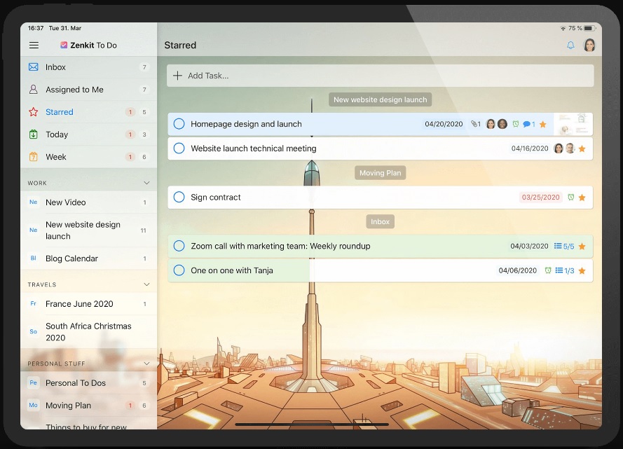  Zenkit To Do interface "width =" 600 "height =" 433 "/> </p>
<p> <strong> Zenkit To Do </strong> è il programma perfetto con cui aumentare la tua <strong> produttività </strong> e assicurarti di raggiungere i tuoi obiettivi in ​​ogni momento. Questo ha una forte somiglianza con <strong> Wunderlist, </strong> il popolare servizio Microsoft che purtroppo è stato chiuso lo scorso maggio. </p>
<p> Uno dei punti di forza di Zenkit To Do è che è un'applicazione <strong> molto intuitiva </strong>visiva e facile da usare. In effetti, se hai già utilizzato Wunderlist, non ti ci vorrà un secondo per usarlo come un professionista. Inoltre, puoi utilizzare questo servizio sia dal tuo <strong> PC </strong> che da cellulari con il sistema operativo <strong> Android </strong> e <strong> iOS. </strong> </p>
<p class=