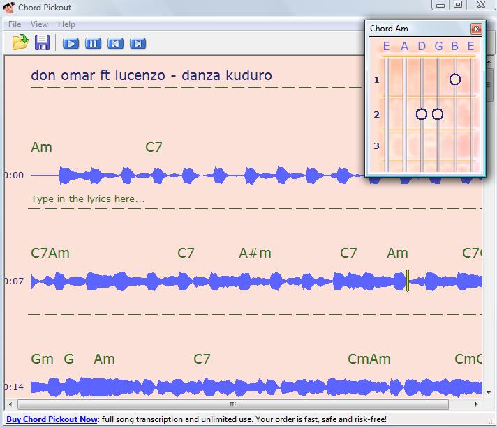 accordi canzone